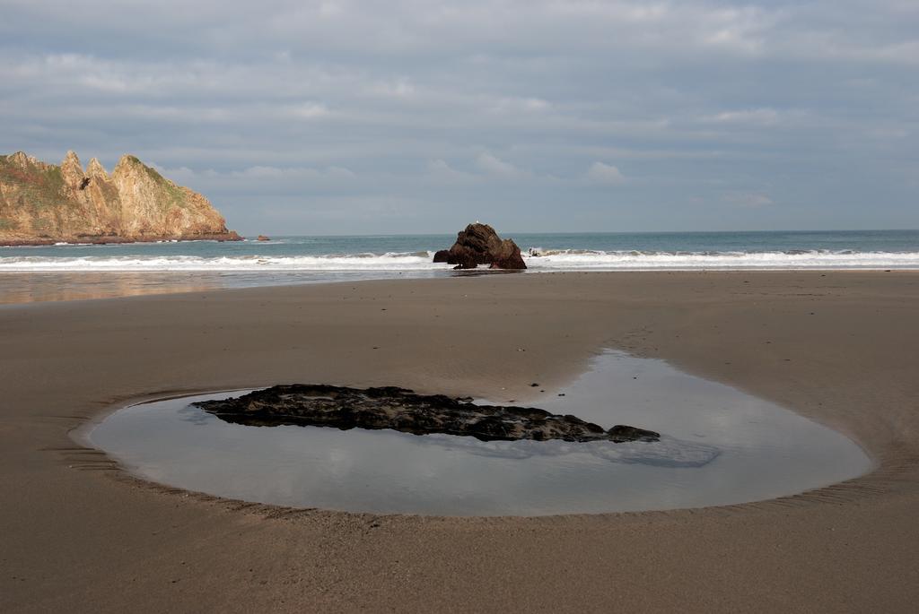 Hotel Rural Playa De Aguilar Muros de Nalón المظهر الخارجي الصورة