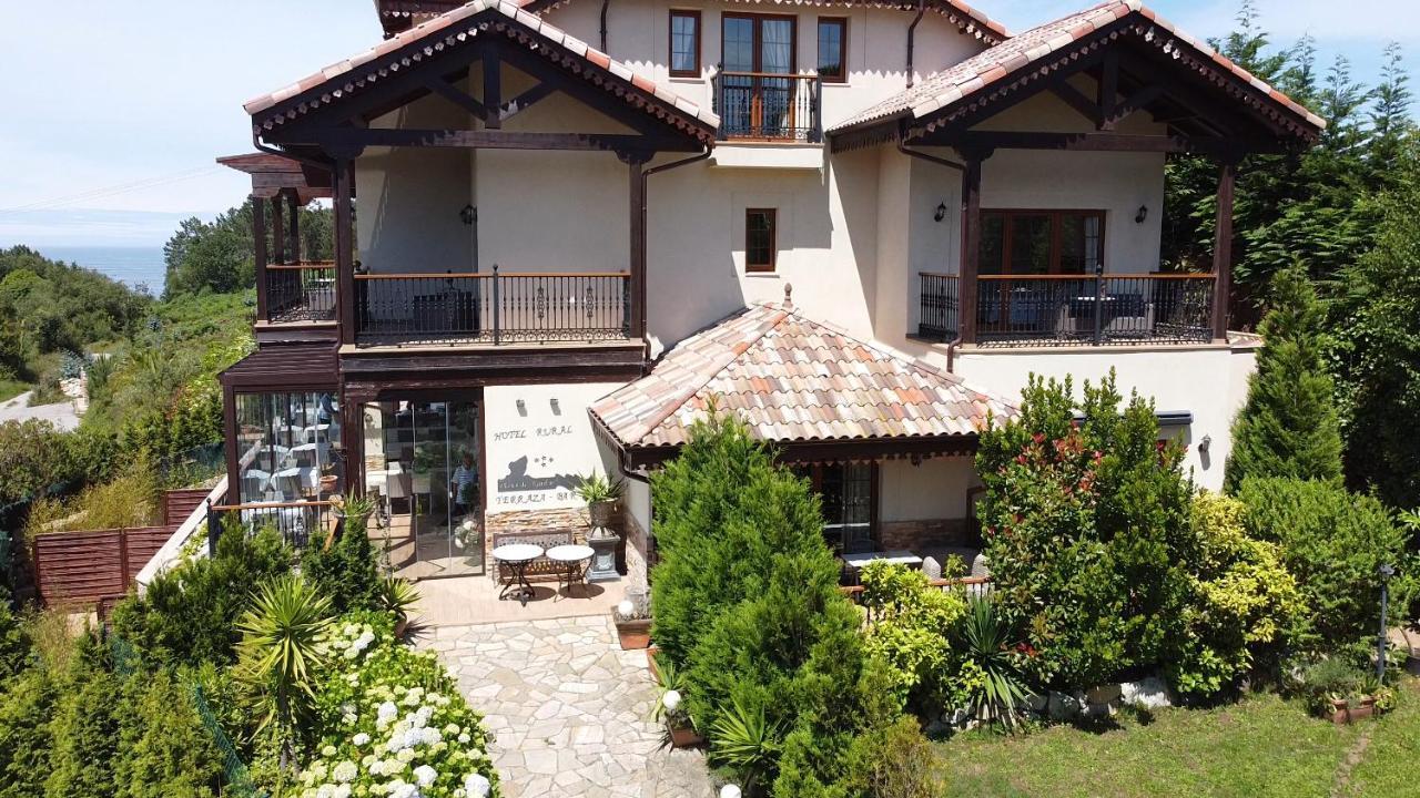 Hotel Rural Playa De Aguilar Muros de Nalón المظهر الخارجي الصورة
