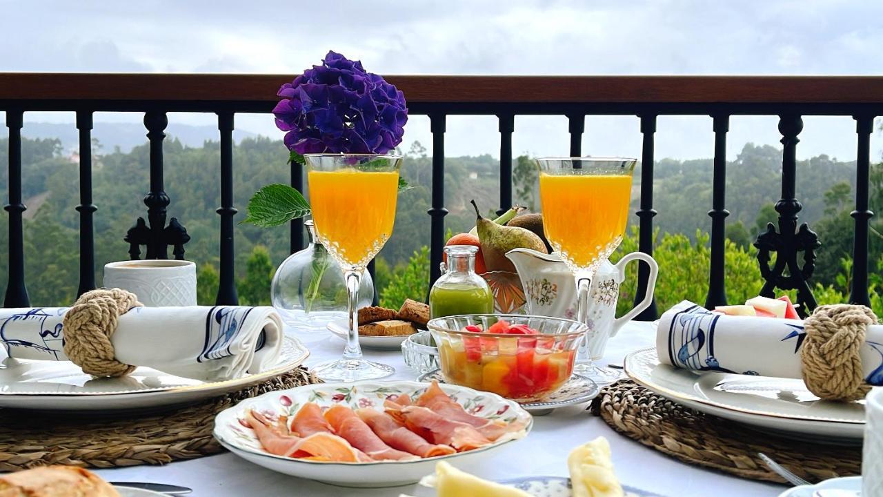 Hotel Rural Playa De Aguilar Muros de Nalón المظهر الخارجي الصورة